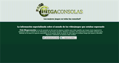 Desktop Screenshot of megaconsolasdigital.com